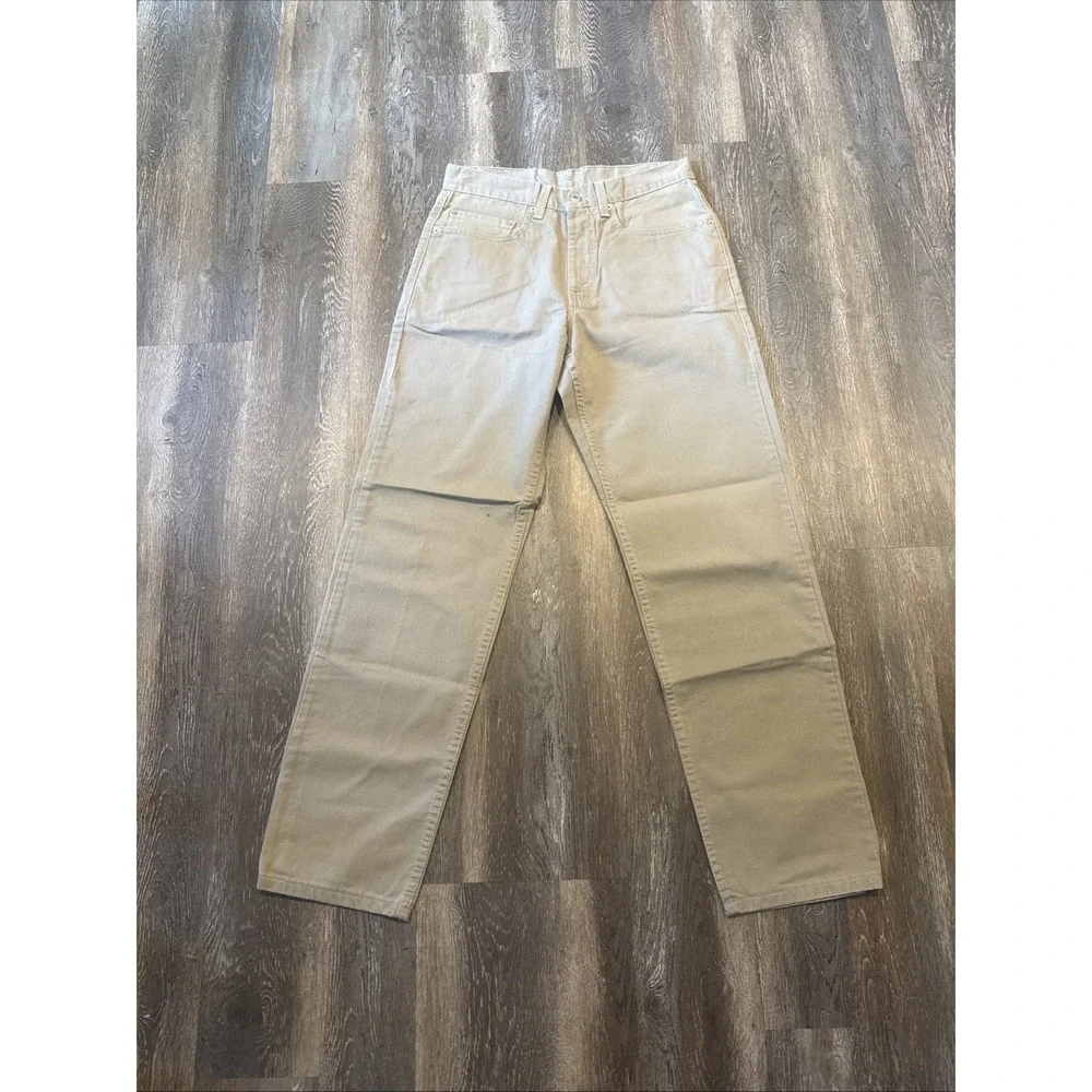VTG 90's Levi's 550 Jeans Mens 31x32 Beige Denim Relaxed Fit  Made In US